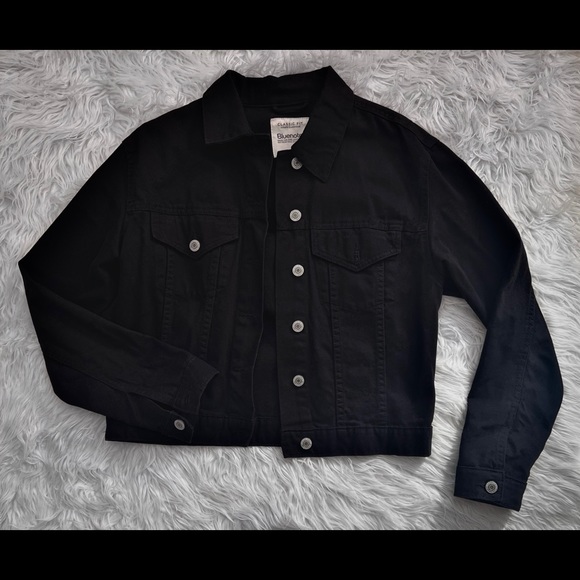 Bluenotes Classic Fit Black Denim Jacket - Picture 1 of 2